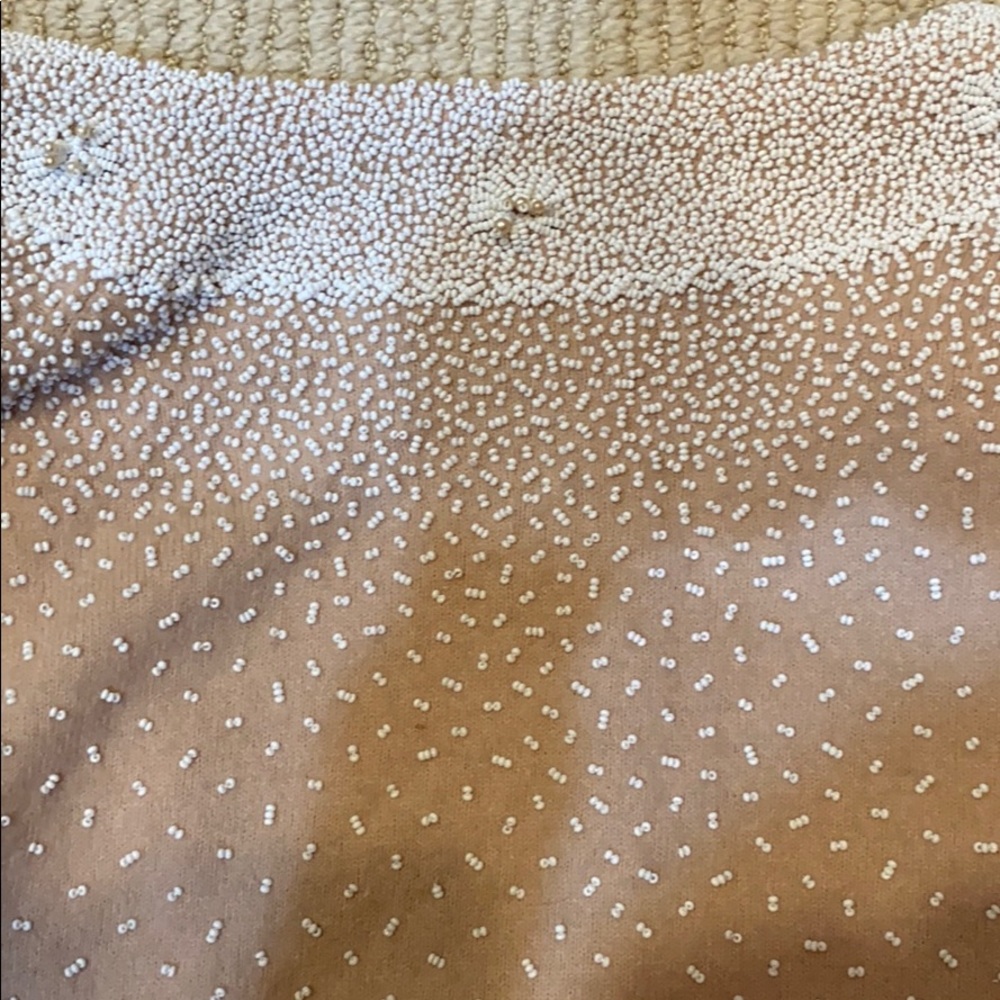 VINTAGE BEADED LAMBSWOOL SWEATER - Picture 16 of 16